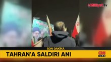 Saldırılar devam ederken Tahran sokaklarında tekbir sesleri yükseldi