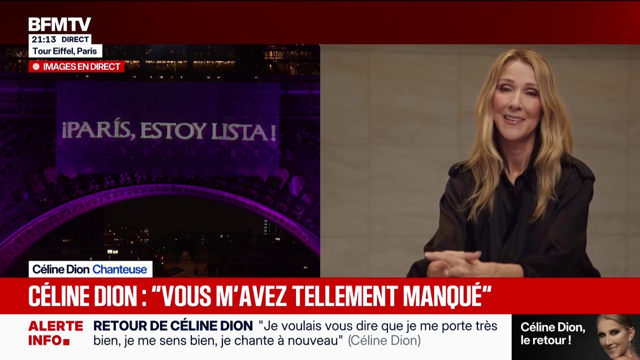 "Paris, je suis prête": Céline Dion annonce son grand retour avec 10 concerts à partir de septembre