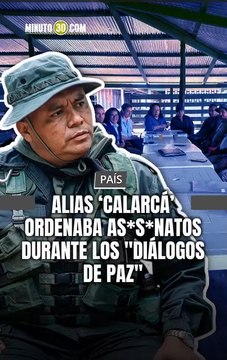Un escándalo sacude la paz en Colombia: se revelaron los chats de alias ‘Calarcá’ ordenando asesinatos de excombatientes mientras sus delegados negociaban con el Gobierno Nacional.