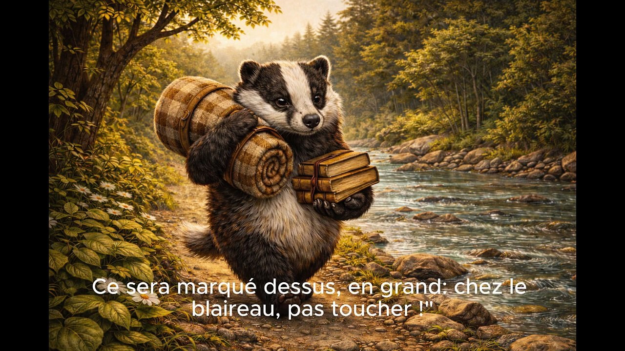 Bluegrass - le blaireau sans maison