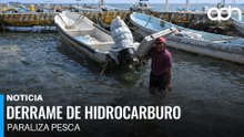 Pescadores y comerciantes, en crisis por derrame de hidrocarburo