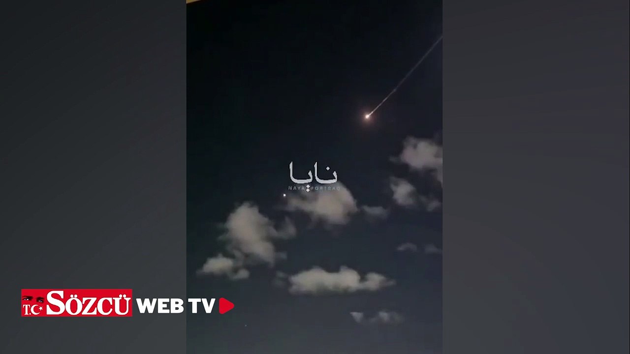 Demir Kubbenin İran füzeleri karşısında çaresiz kaldığı anlar