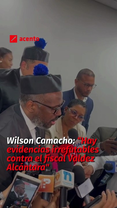 Wilson Camacho: “Hay evidencias irrefutables contra el fiscal Valdez Alcántara"
