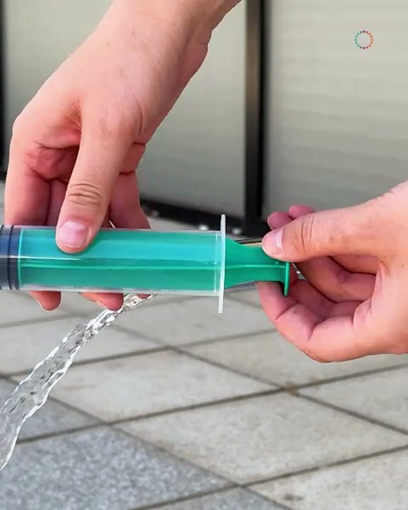 Syringe tap hack to control any hose