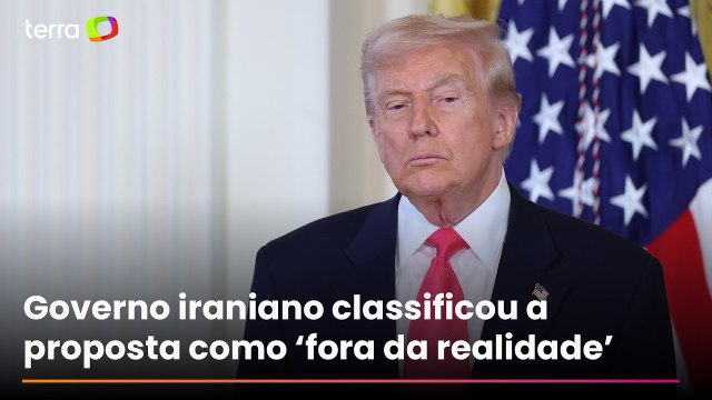 Trump cita ‘negociações sérias’ com o Irã e ameaça ofensiva caso não haja acordo de cessar-fogo