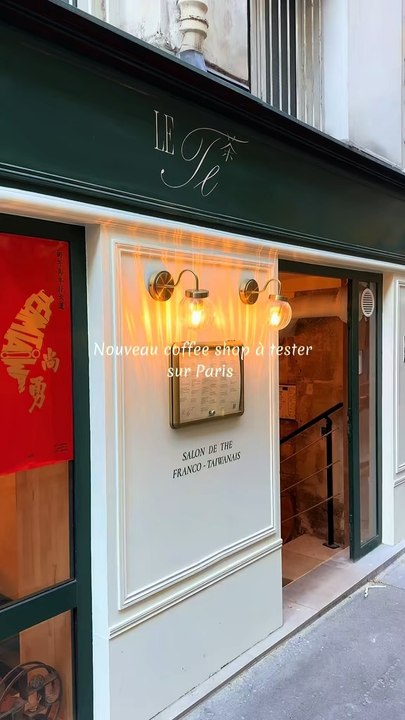 Tu connais ce salon de thé franco-taïwanais caché en plein cœur de Paris ? 👀✨J’ai testé Le Té et franchement… grosse surprise 😍📍 41 bis Rue de Montpensier, 75001 Parisinvitation