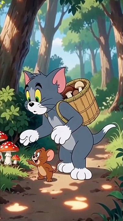 The Buffed Up Duo |Tom &Jerry Cat & the Mouse Cartoon #shorts