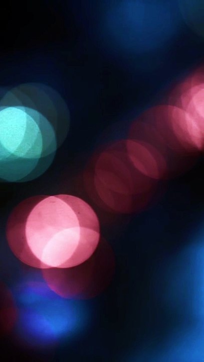 Abstract Night Bokeh Lights