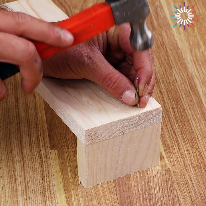Hide screw heads with this simple DIY trick! 💯