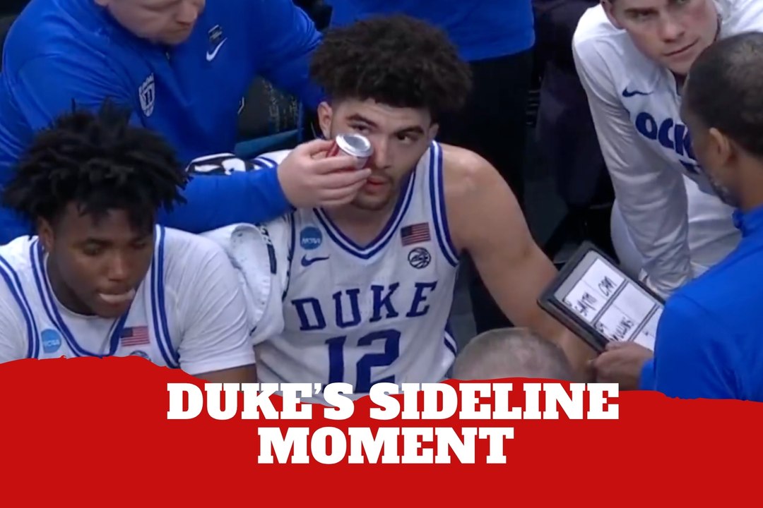 El staff de Duke llama la atención tras un momento inusual con Cameron Boozer