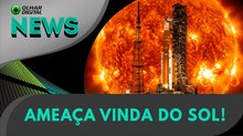 Erupção solar gigante pode atingir a Terra e afetar missão à Lua | 30/03/2026