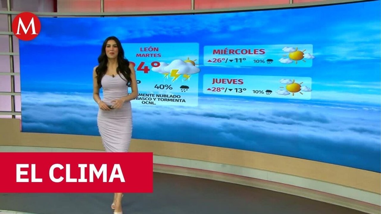 Clima de hoy lunes 30 de marzo de 2026 | Pronóstico con Sofía González