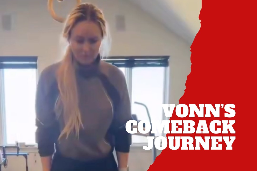Lindsey Vonn shares powerful glimpse into her recovery journey