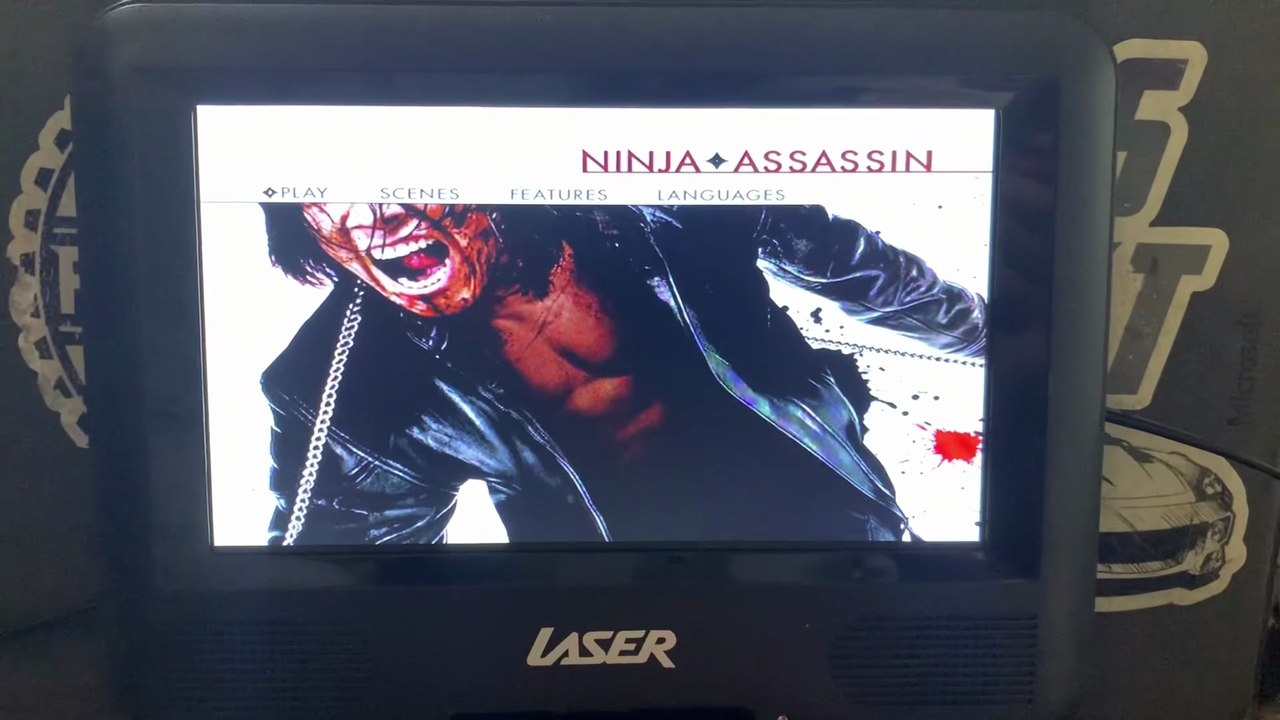 Opening to Ninja Assassin 2010 DVD Australia