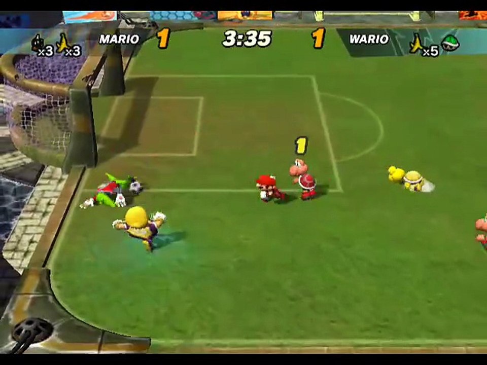 Mario Smash Football online multiplayer - ngc