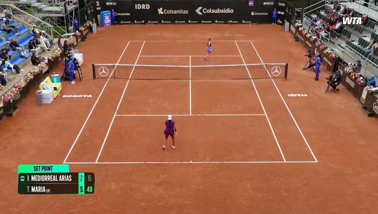 Tatjana Maria VS Valentina Mediorreal | WTA Highlights | Round of 32 | Bogota 2026 😍