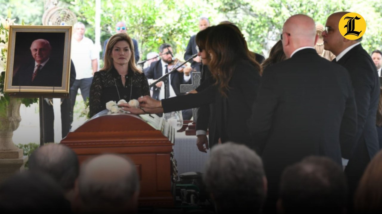 Sepultan restos de don Héctor Rizek