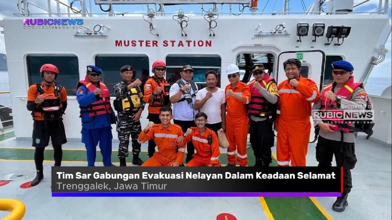 Ditemukan Terapung di Laut, Tim SAR Gabungan Evakuasi Nelayan Selamat ke Pelabuhan Prigi Seperti Ini Kondisinya