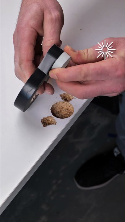 Damaged hinge holes gets replaced and repaired