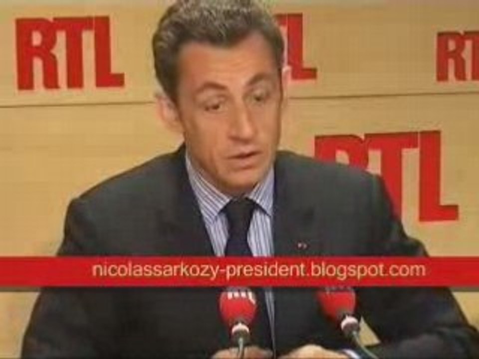Interview sur RTL 27-04-08