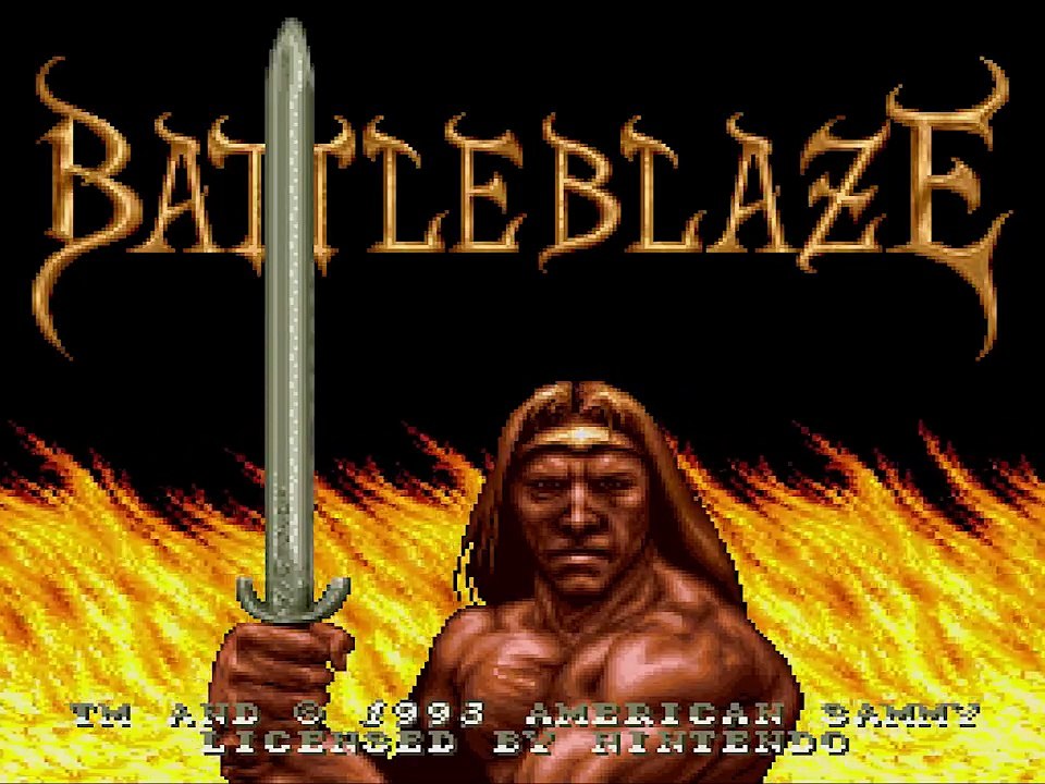 Battle Blaze Gameplay - SNES