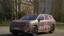 Škoda Peaq covered drive Design Preview