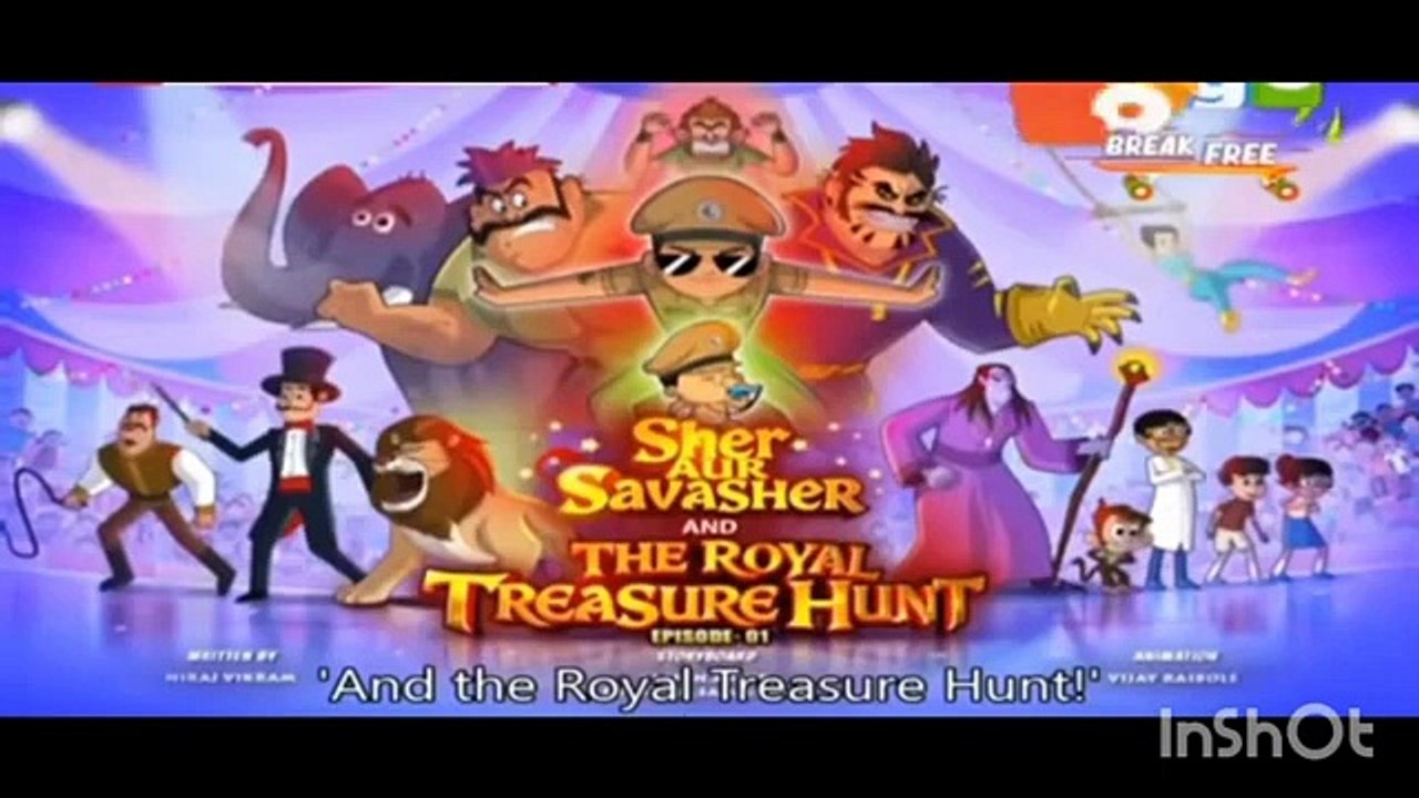 Little Singham baby little singham sher aur savasher and the royal treasure hunt part 1 full movie in Hindi