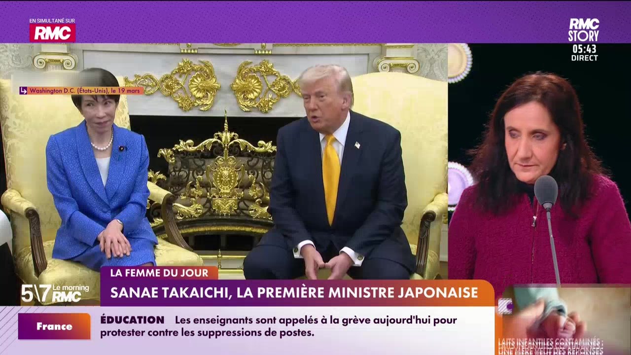 Le Portrait de Virginie Phulpin : Sanae Takaichi, la Première ministre japonaise - 31/03