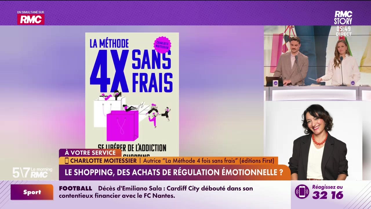 Charlotte Moitessier à votre service : Le shopping, des achats de régulation émotionnelle ? - 31/03