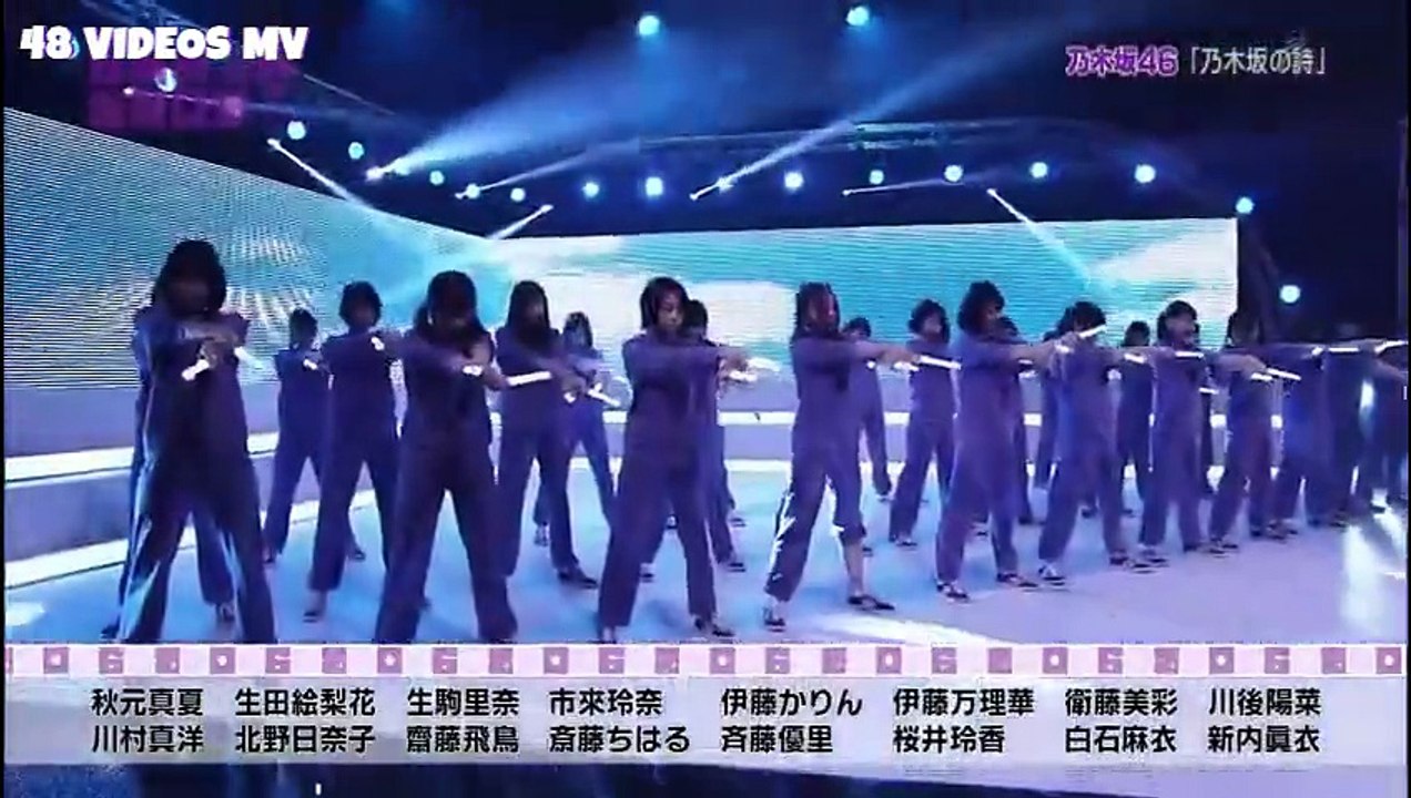 Nogizaka46 - Nogizaka no Uta (Nogizaka46SHOW!) | 乃木坂の詩