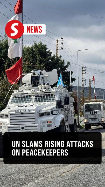 United Nations condemns attacks on peacekeepers in Lebanon