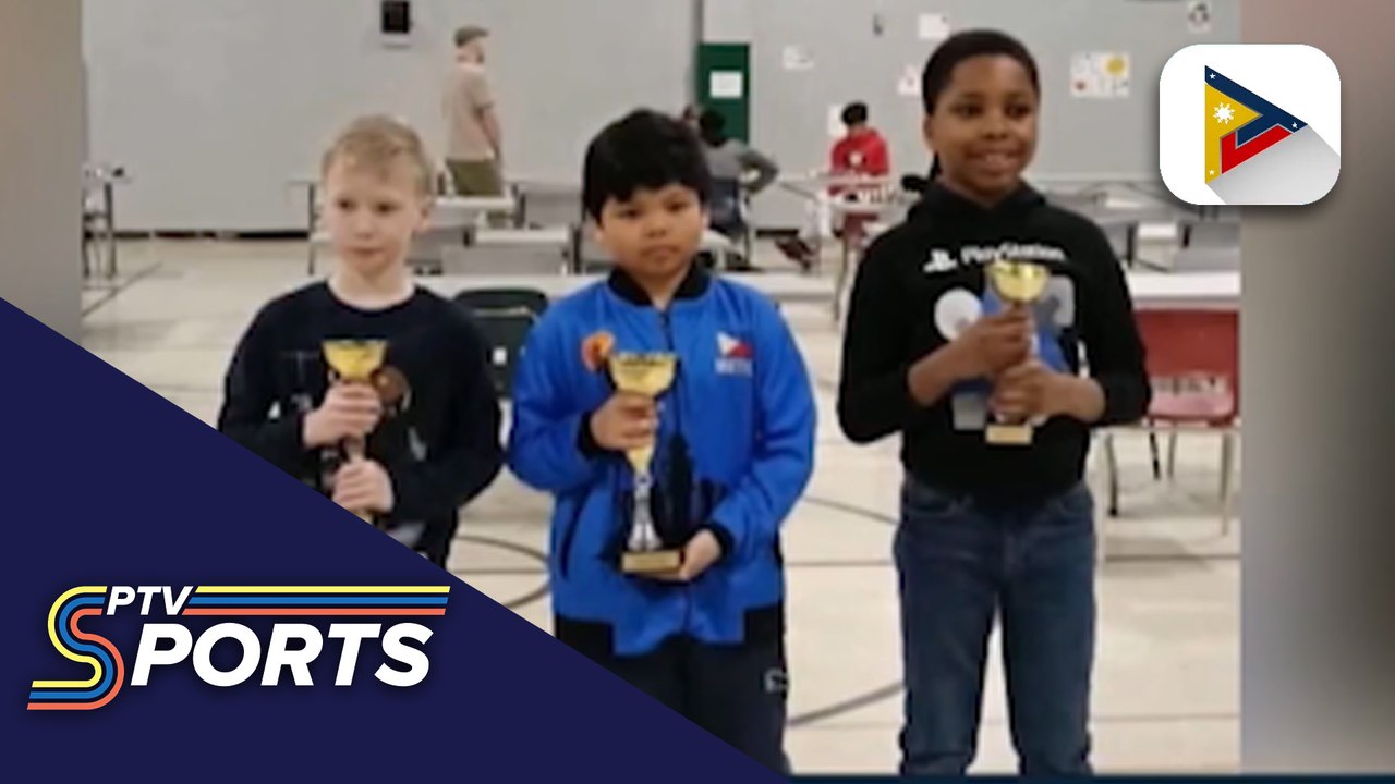 9-taong-gulang na Pinoy, kampeon sa Chess Challenge sa Canada