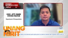 UH On Record with DOTr Usec. Mark Steven Pastor | Unang Hirit