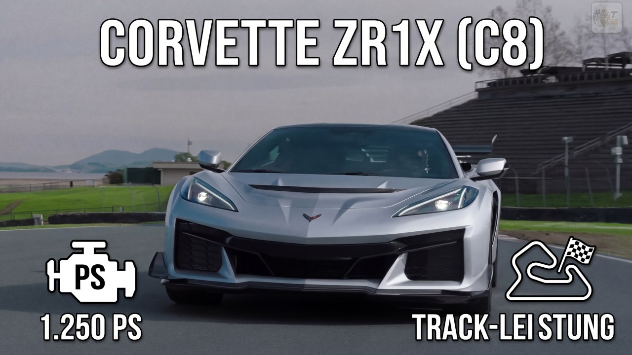 Chevrolet Corvette ZR1X (2026): Unter 2 Sekunden auf 100 km/h!