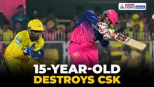 RR vs CSK Highlights: Vaibhav Suryavanshi Storm! Rajasthan Royals Crush Chennai Super Kings