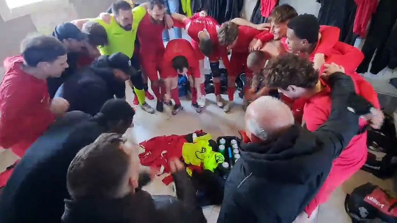 LA VIDÉO 2 DU VESTIAIRE DE L'AS DU PIC APRÈS LA VICTOIRE ENT SARRAS VS AS DU PIC DIMANCHE 29 MARS 2026