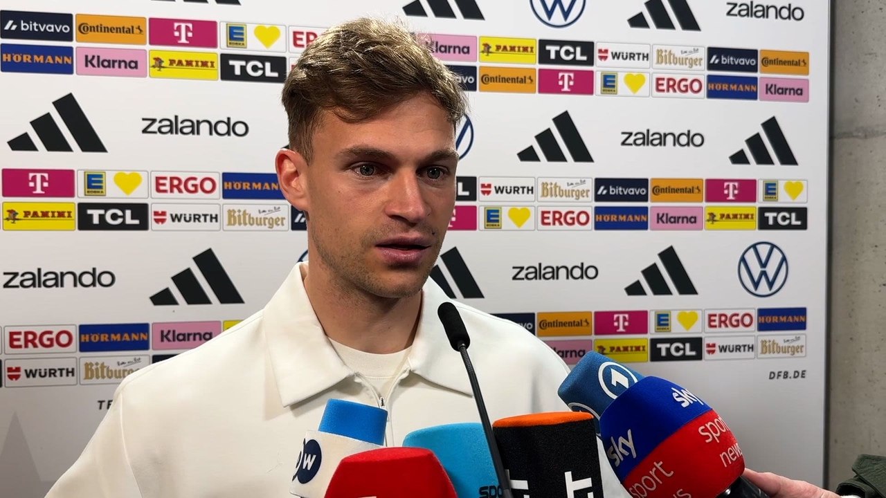 Kimmich stärkt Sané: "Das ist, was wir von ihm erwarten"