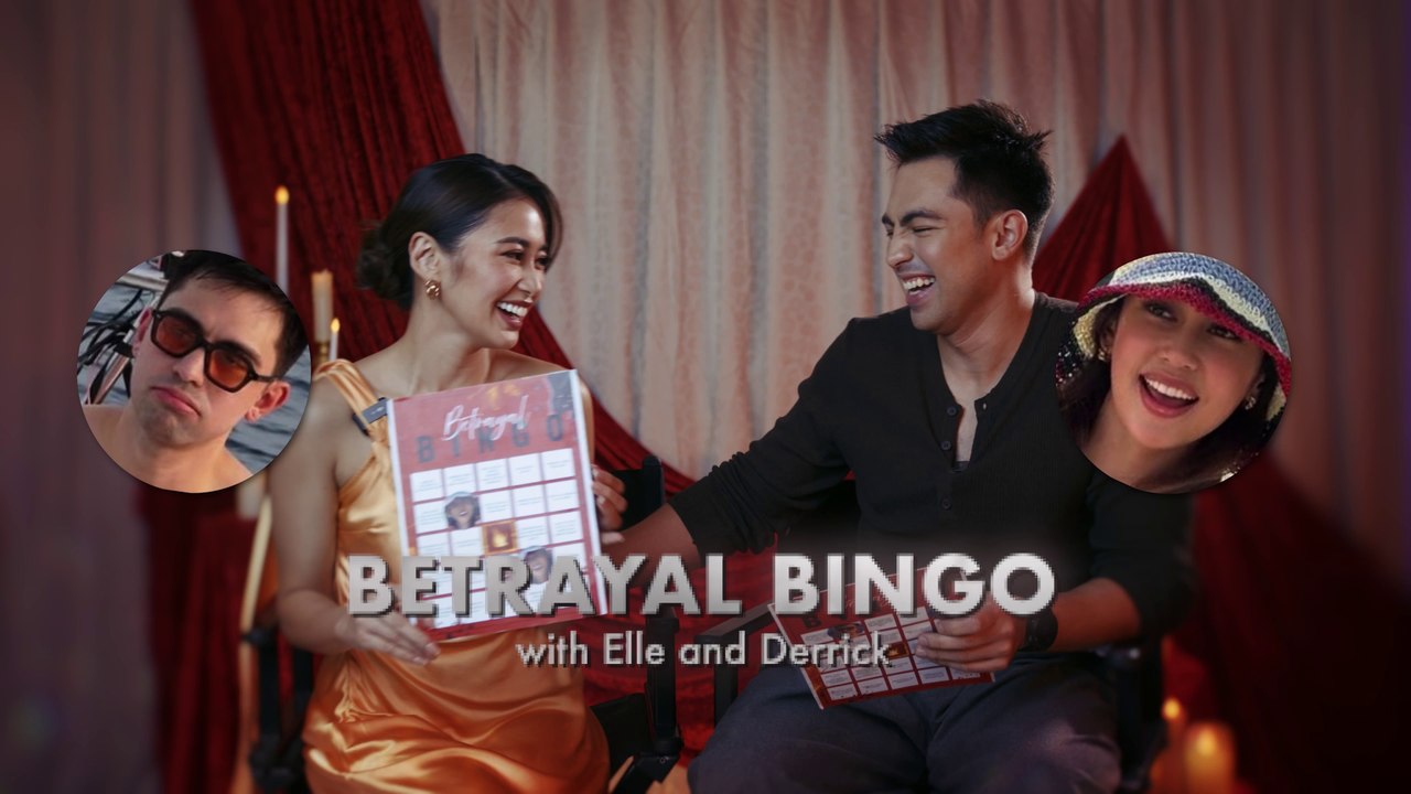 ‘Apoy sa Dugo:’ Elle Villanueva and Derrick Monasterio take on the ‘Betrayal Bingo Card’