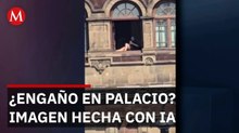 Polémica por imagen en Palacio Nacional que habría sido creada con inteligencia artificial