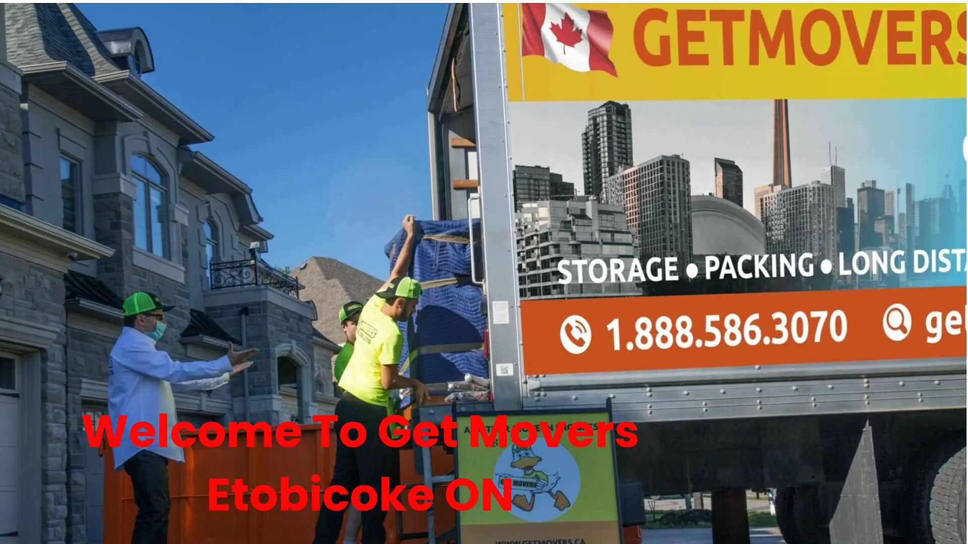 ⁣Get Movers : Moving Company in Etobicoke, ON | 647–498–0959