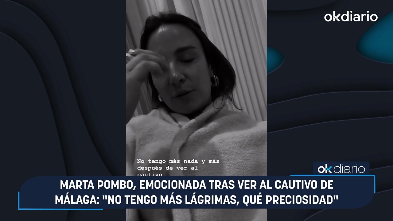 Marta Pombo, emocionada tras ver al Cautivo de Málaga: "No tengo más lágrimas, qué preciosidad"