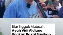 Biar Nggak Mubazir, Ayah Vidi Aldiano Ungkap Bakal Bagikan Baju Almarhum Putranya