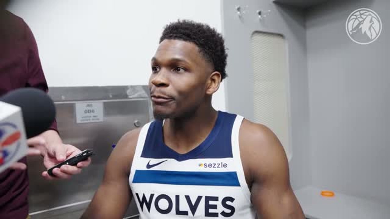 Timberwolves - Edwards : ''il s’agit surtout de bien choisir mes moments''