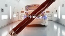 530mm 230v 1100w Shortwave Infrared Paint Curing Lamp Ruby Halogen Heat Tube