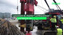 Lancement du chantier du tram de l'aéroport