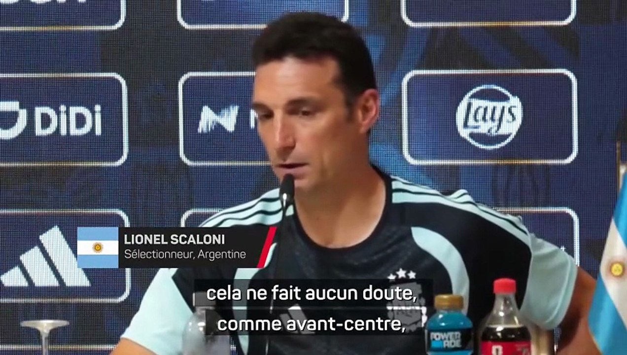 Scaloni laissera le choix à Messi quant à sa participation à la Coupe du monde