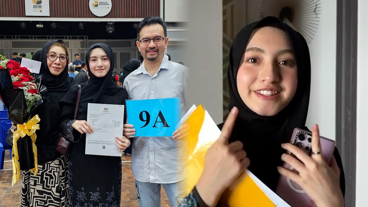 Tahniah Alyssa Dezek! 9A SPM, ibu janji hadiah RM100 untuk setiap mata pelajaran