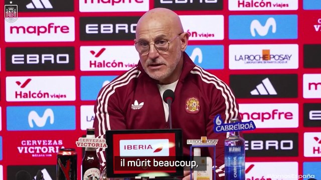 De La Fuente : Yamal apporte plus de jour en jour
