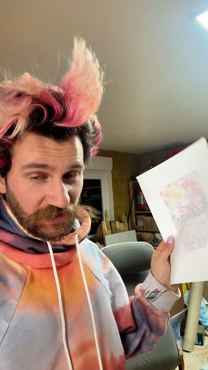 Backstage de la vidéo de mon agenda