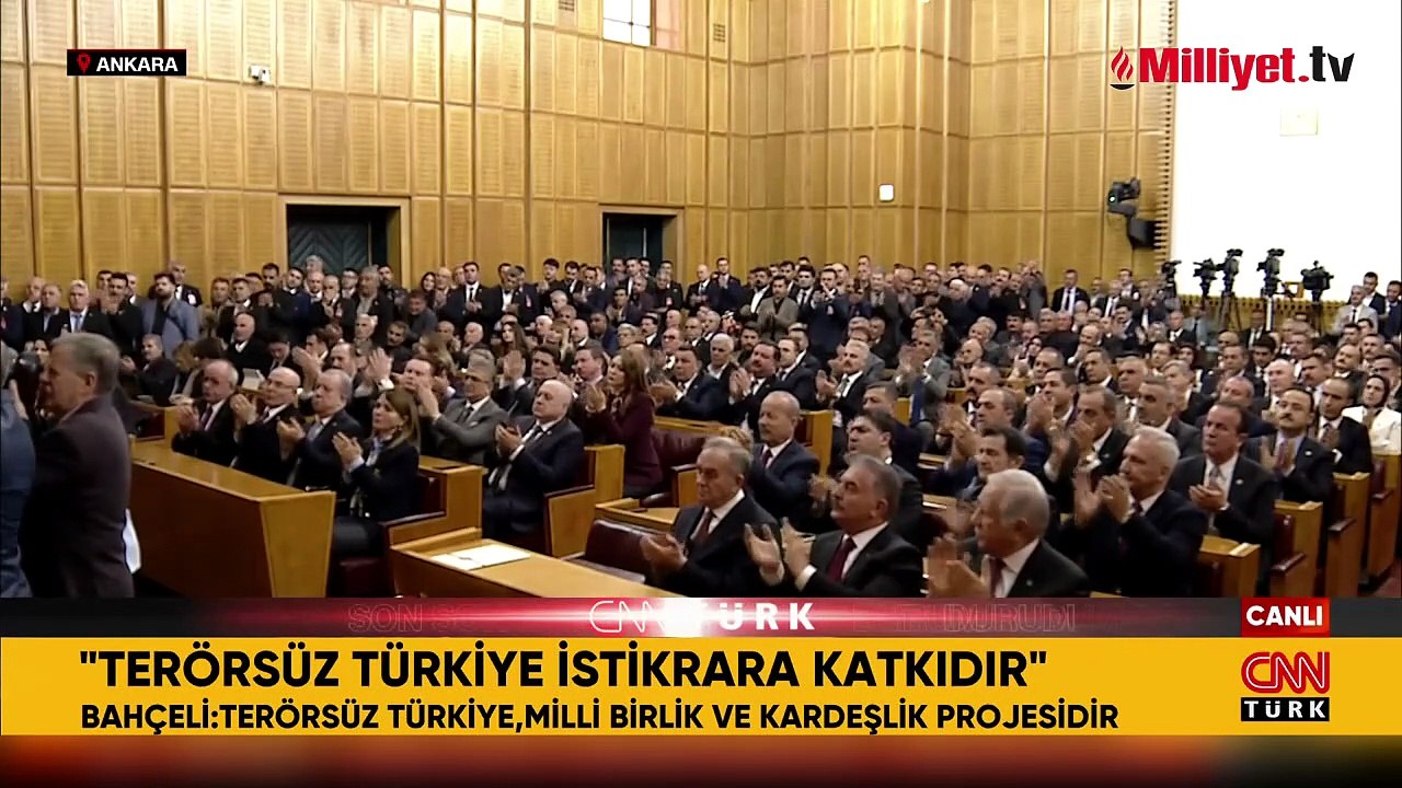 MHP lideri Bahçeli: Terörsüz Türkiye sürecinde yasal düzenlemeler için uygun iklim oluşmuştur